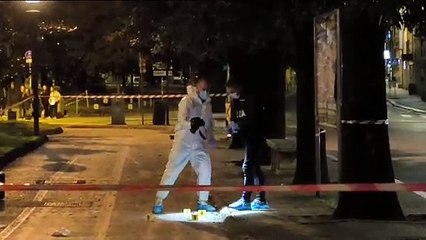 Accoltellato ai giardini, i rilievi della polizia