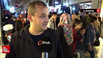 Kahramanmaraş'ta 500 yıllık tarihi çarşıda Ramazan Bayramı yoğunluğu