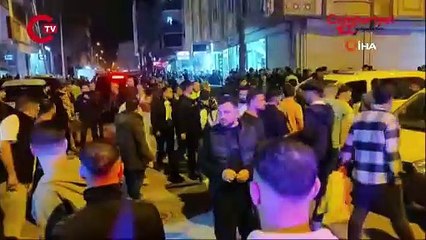 Gece bekçileri ile esnaf birbirine girdi