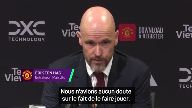 Man Utd - Ten Hag élogieux envers Kambwala : Ses progrès sont impressionnants
