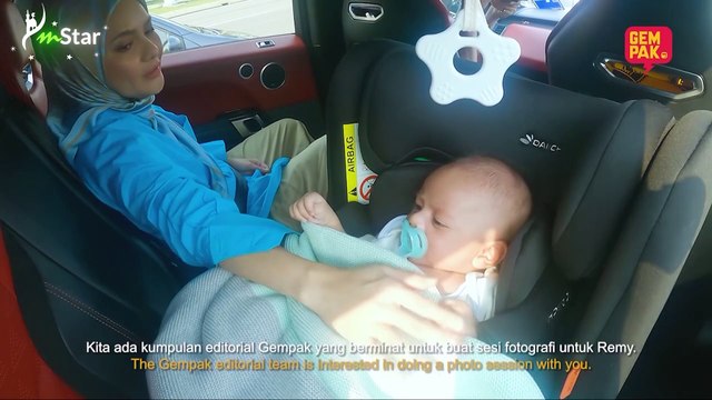 Tahun ini betul-betul meriah! Remy Ishak dah siap baju anak untuk sebulan raya