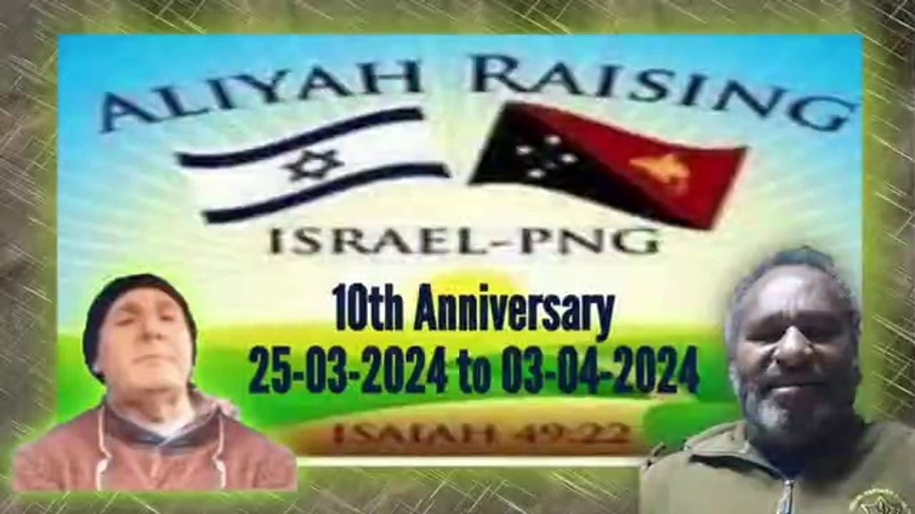 Alex Barakh ¦10th ARI PNG Aliyah Celebration