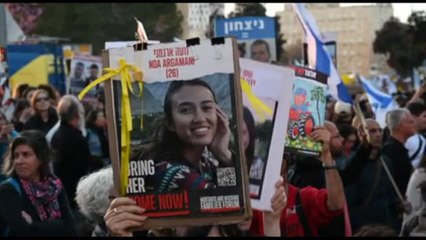 Download Video: Gaza, da Gerusalemme a Parigi: manifestazioni per gli ostaggi