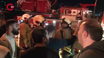 Avcılar’da 4 katlı binada yangın: 11 kişi mahsur kaldı!