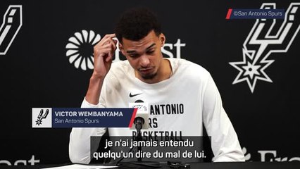 Spurs - Wembanyama : "Tout le monde aimerait avoir Batum dans son équipe"