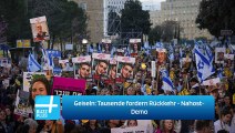Geiseln: Tausende fordern Rückkehr - Nahost-Demo