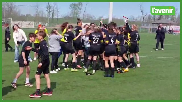 Jodoigne bat l’Union Saint-Gilloise et décroche le titre en P1 Dames