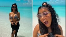 Kim Kardashian and daughter North West enjoy luxury Turks and Caicos Islands holiday