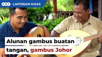 Alunan gambus buatan tangan yang semakin lenyap di telan zaman