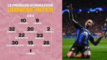Udinese-Inter: le probabili formazioni di Cioffi e Inzaghi