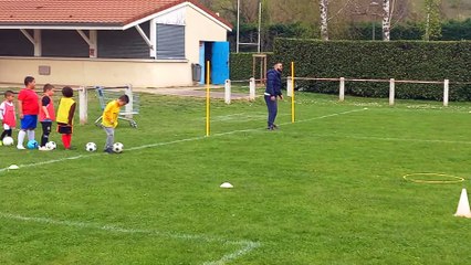 Entraînement école de foot