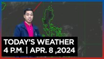 Today's Weather, 4 P.M. | Apr. 8, 2024