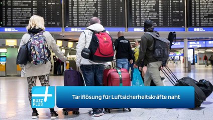 Tariflösung für Luftsicherheitskräfte naht