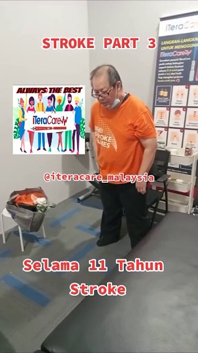 Recovering from 11 years of stroke  中风11年现在轻松灵活多了