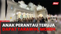 Perantau teruja bertarawih di Masjid Imanul Fa'izin