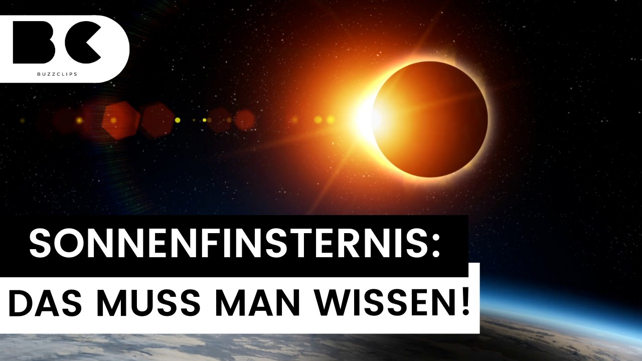 Totale Sonnenfinsternis heute: Das müssen Sie wissen!
