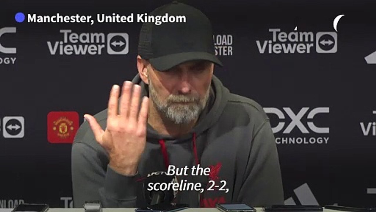 Klopp rues dropped points as Man U draw dents Liverpool title bid