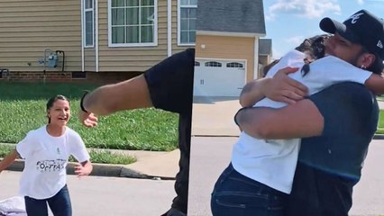 Hermano Mayor Sorprende Hermanita Después De Mudarse Para La Universidad