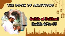 Sahih Al-Bukhari | The Book of Ablutions | Hadith 46 - 55 | English Translation