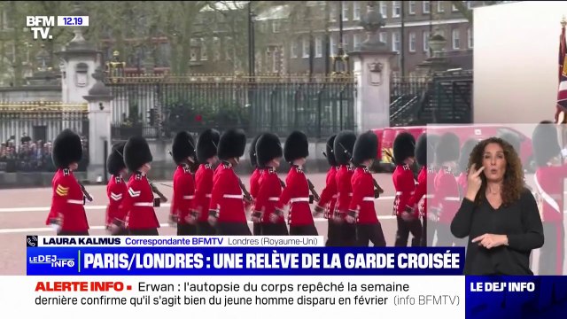 Le Royaume-Uni et la France procèdent ce lundi à une relève croisée entre les deux pays pour célébrer les 120 ans de l'Entente cordiale