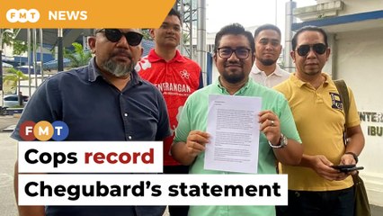 Chegubard at Bukit Aman over posting on KK Chai’s audience with king