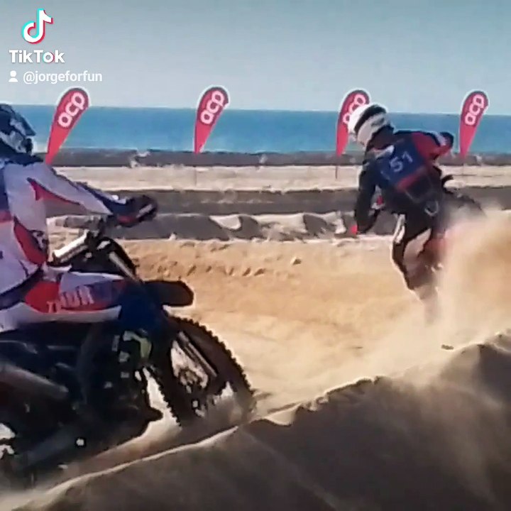 Sand beach moto race GP