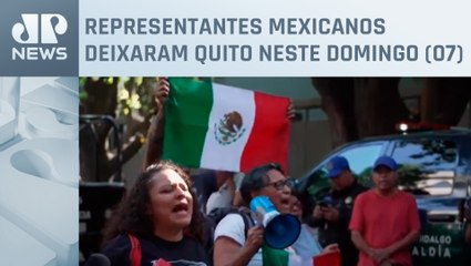 Equador vive crise diplomática após invasão à embaixada do México