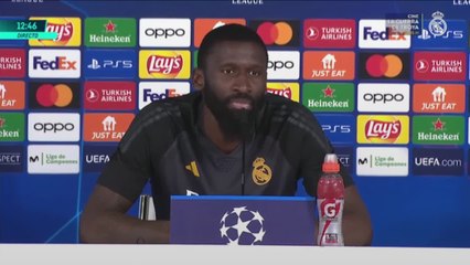 Download Video: Rueda de prensa de Antonio Rüdiger, previa al Real Madrid vs. Manchester City de Champions League