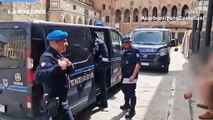 Inchiesta Pistoiese, De Simone arriva in tribunale al Palazzo di Giustizia di Pistoia per l'interrogatorio