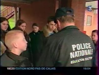Prévention routière - Interventions auprès de collégiens - 2005