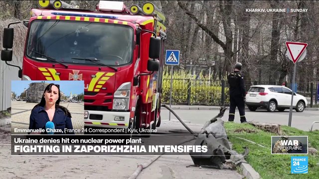 Ukraine denies attacking Russian-held nuclear plant