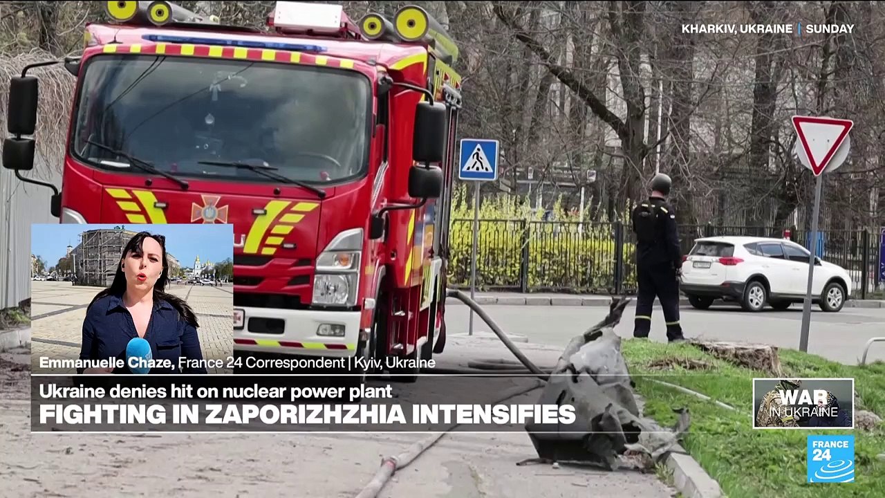 Ukraine denies attacking Russian-held nuclear plant