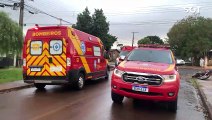 Grave acidente deixa duas pessoas feridas, incluindo uma criança de 11 anos no Bairro Periolo