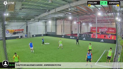 Faute de maxime caron - Esperion FC p24