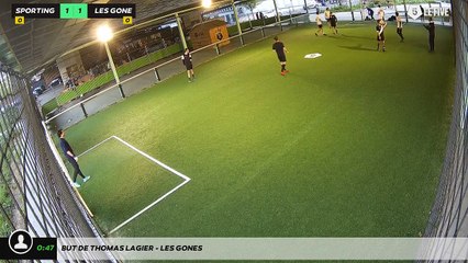 But de Thomas LAGIER - LES GONES