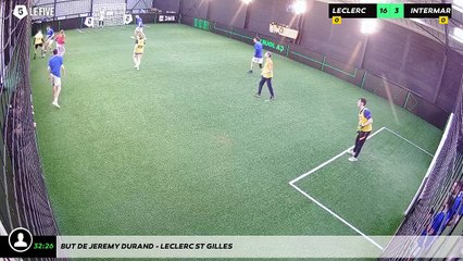 But de Jeremy DURAND - LECLERC ST GILLES