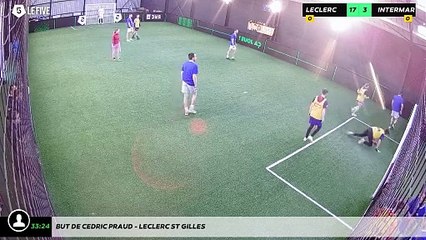 But de Cedric PRAUD - LECLERC ST GILLES