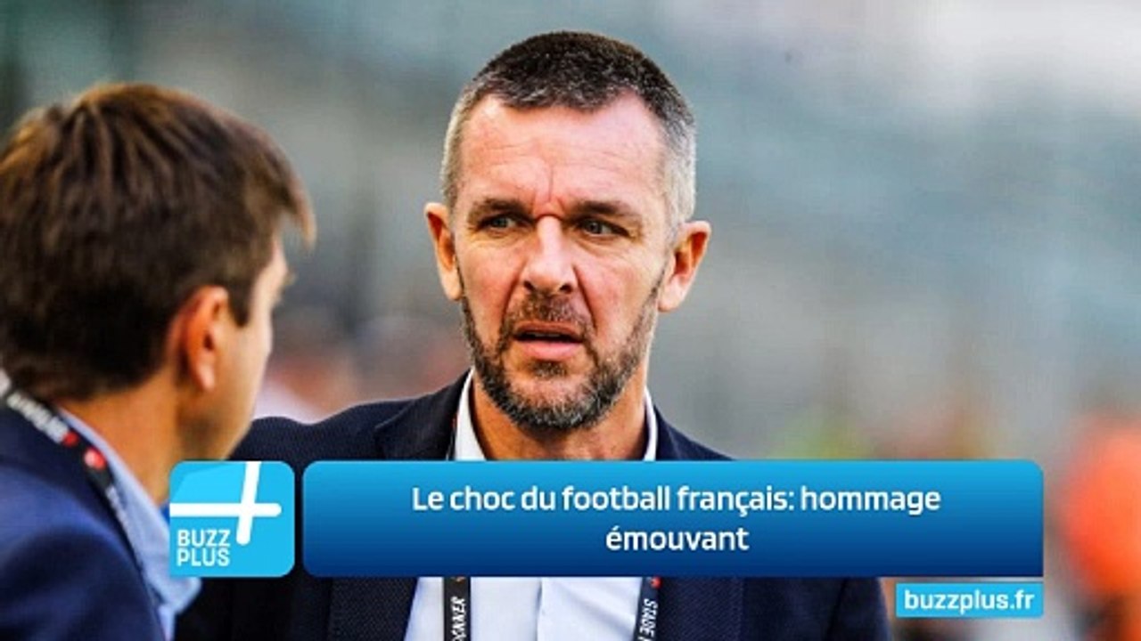 Le choc du football français: hommage émouvant