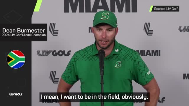 Miami winner Burmester blasts Masters snub