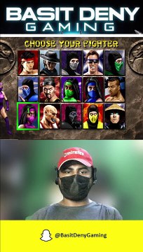 Sub-Zero vs Shang Tsung - Mortal Kombat 2