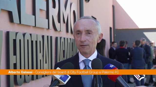 Nuovo centro sportivo del Palermo, Galassi Siamo punto d'eccellenza
