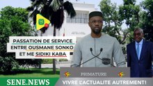 Primature : Officiellement entré fonction, Ousmane Sonko fait sa première réaction