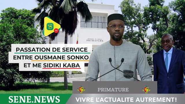 Primature : Officiellement entré fonction, Ousmane Sonko fait sa première réaction