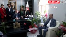 CHP Genel Başkan Yardımcısı Özgür Karabat, Taşova Belediye Başkanı Ömer Özalp'i ziyaret etti