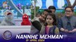Nannhe Mehmaan | Kids Segment | Waseem Badami | Ahmed Shah | 8 April 2024 | #shaneiftar