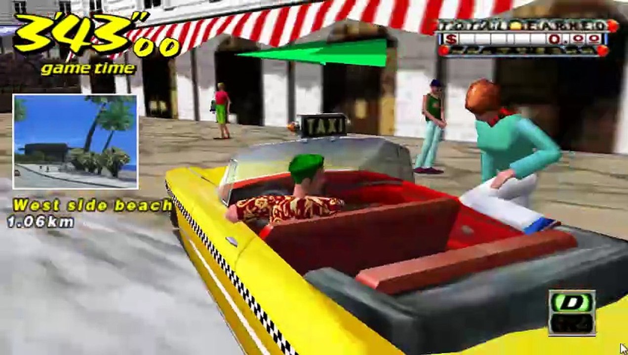 Crazy Taxi - Fare Wars para PSP PPSSPP