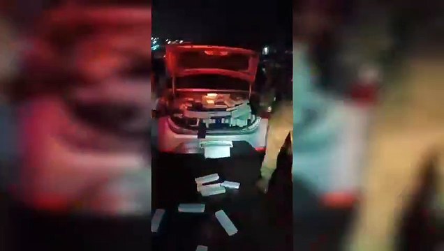 BPFron PRF prendem dupla com 464 quilos de drogas na PR-323, em Umuarama