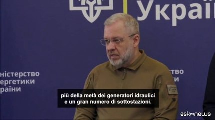 Kiev:  Attaccate dai russi l'80 per cento delle centrali termiche