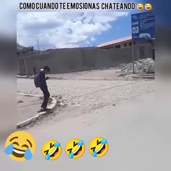 Se choca chateando
