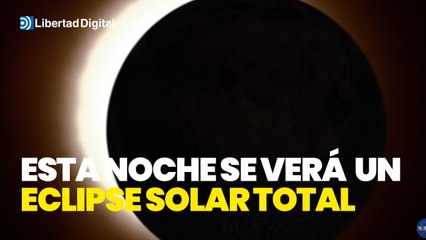 Un eclipse solar total se podrá ver esta ncohe en Galicia y Canarias